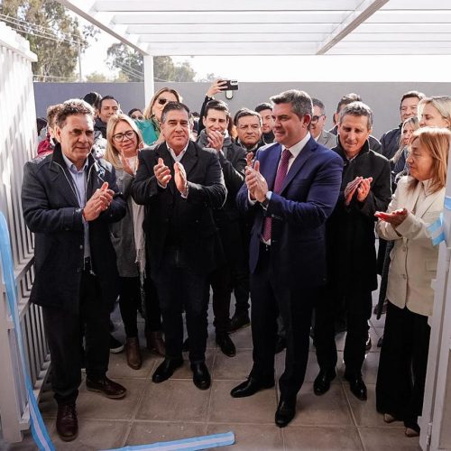 El gobernador Orrego inauguró un nuevo Centro de Desarrollo Infantil, esta vez en Angaco