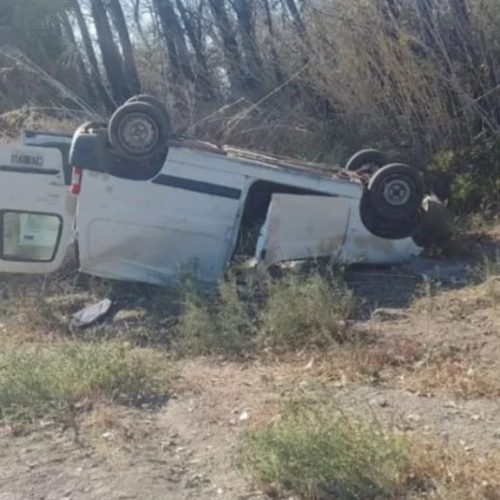 Otro vuelco, esta vez en San Martín