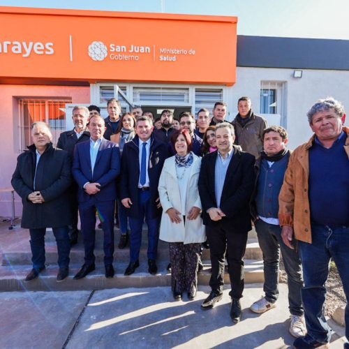 Orrego inauguró el Centro de Salud de Marayes, una obra que mejora la atención sanitaria en el este de San Juan