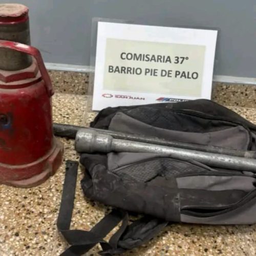 Allanamientos en Caucete: recuperan elementos robados