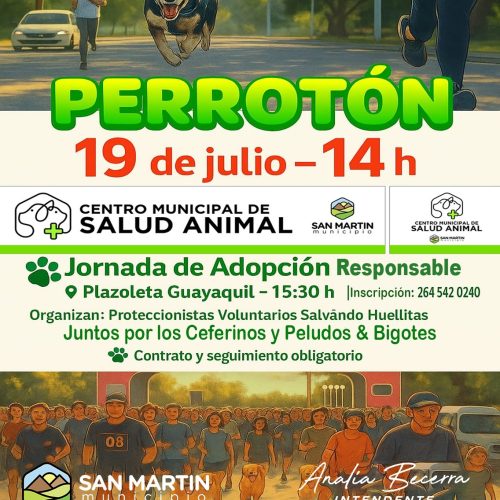 San Martin invita a sumarse a una jornada de adopción responsable