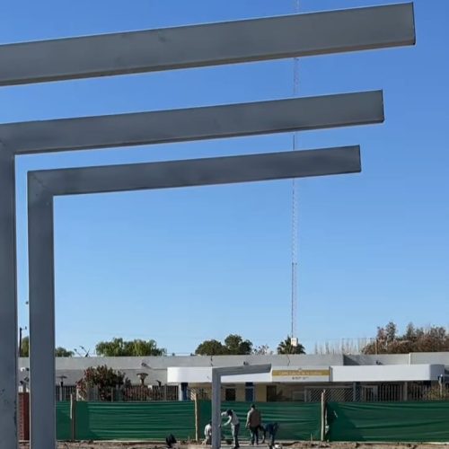 Inauguración de la Plaza Rubén Guerrero  Villa Cabecera