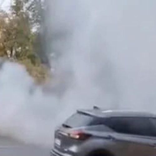 Incendio vehicular en Capital