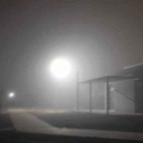 9 de Julio amaneció bajo una intensa neblina