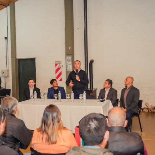 Fabián Martín acompañó la presentación del anteproyecto del plan de ordenamiento territorial en Calingasta