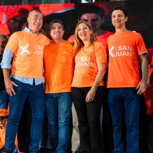 El Frente “Por San Juan” presentó a sus candidatos para las legislativas