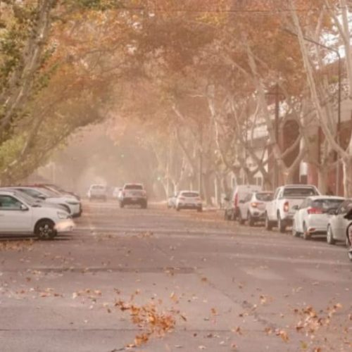 Alerta meteorológica por fuertes vientos para este miércoles