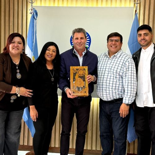 Agradecemos la visita del Senador Nacional Sergio Uñac