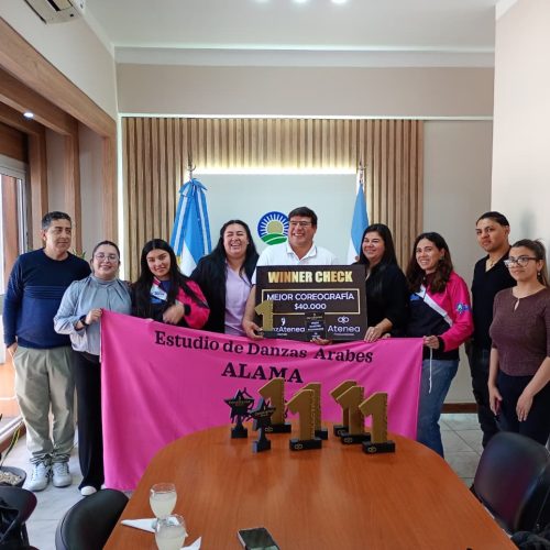 El intendente Daniel Banega reconoció al instituto Alama por sus logros