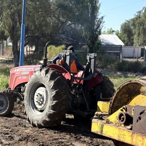 Avanza la segunda etapa de obras en la Escuela Procesa Sarmiento de Lenoir