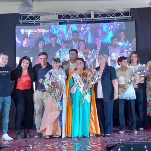 Angélica y Lidia, reina y virreina del Adulto Mayor en 9 de Julio