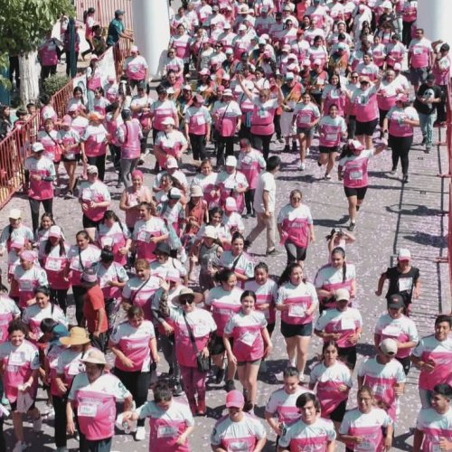 Segunda maratón contra el cáncer de mama en 9 de Julio