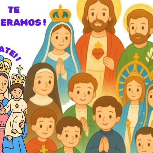 Los niños de catequesis serán los santos que iluminarán este domingo con su fe y alegría las calles de 9 de Julio