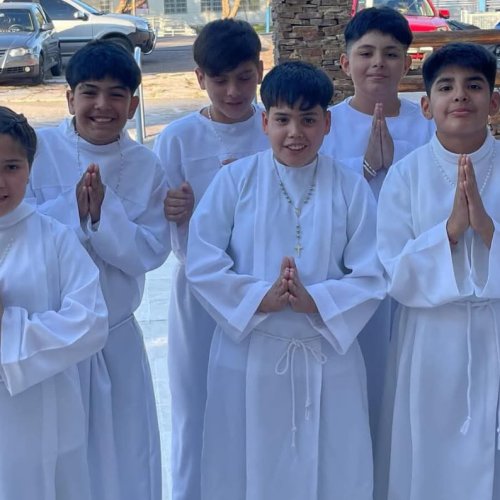 La Pureza de María acompaña la Primera Comunión de los niños de 9 de Julio