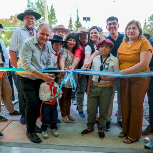 San Martín: nuevo Salón Multiuso de la Agrupación Gaucha Virgen de Andacollo