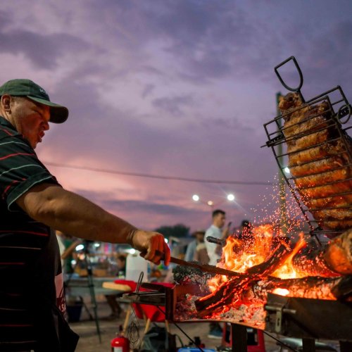 San Martín celebró una nueva edición del Concurso del Asador Sanjuanino
