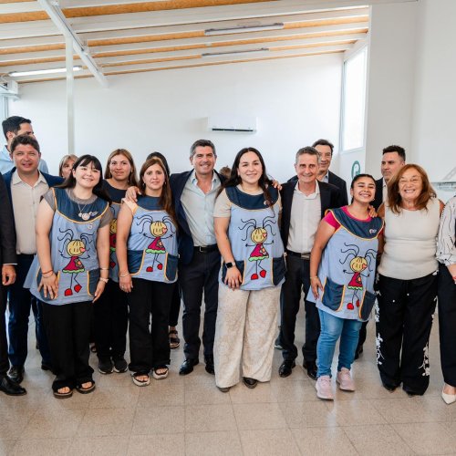 Un nuevo Centro de Desarrollo Infantil abre sus puertas en Santa Lucía