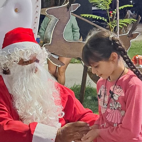 La magia de la Navidad se hizo presente en Ullum