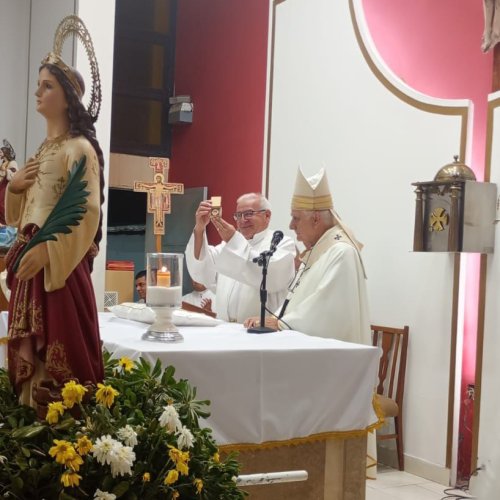 El Arzobispo de San Juan entregó reliquias de primer grado al Centro Evangelizador Santo Cura Brochero