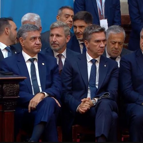 El gobernador Orrego participó de la apertura de sesiones ordinarias en el Congreso de la Nación