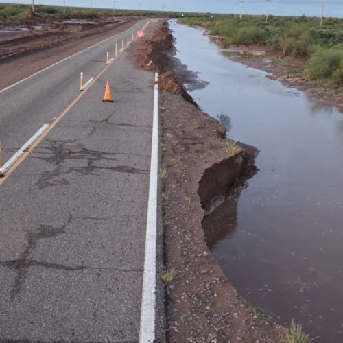 Alerta por crecientes en rutas sanjuaninas: recomiendan circular con extrema precaución