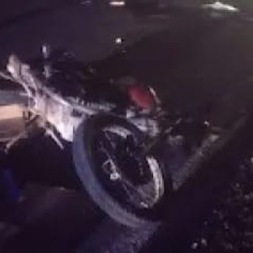 Conmoción en Sarmiento por un choque de motos que terminó con una mujer fallecida