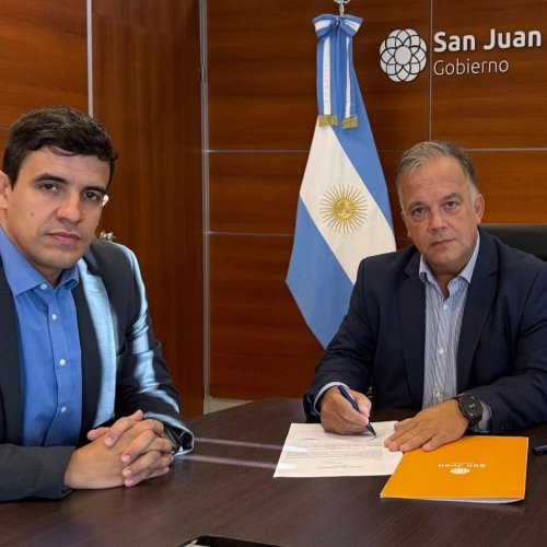 El ministro de Infraestructura, Agua y Energía puso en función al nuevo director de Hidráulica