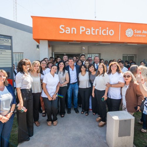 Chimbas: Orrego encabezó la inauguración de un Centro de Salud que beneficiará a más de 11.800 vecinos