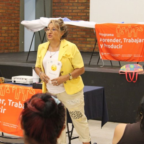 Comenzaron las capacitaciones del programa Aprender, Trabajar y Producir en Santa Lucía