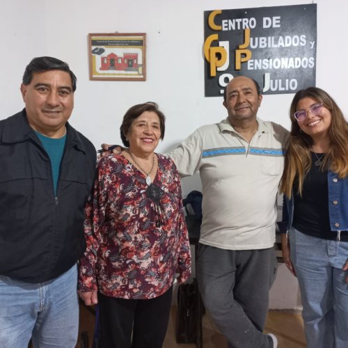 El triunvirato normalizador y el compromiso de los socios para sacar adelante el Centro de Jubilados y Pensionados 9 de Julio