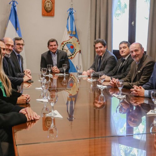 Orrego recibió al presidente de la UIA
