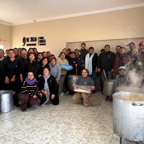 9 de Julio celebró el 25 de Mayo con encuentros patrios y locro comunitario en cada distrito