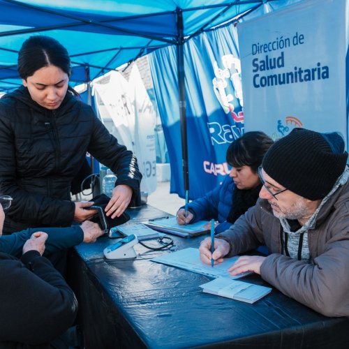 Rawson en Comunidad llega a Villa Hipódromo con su operativo integral