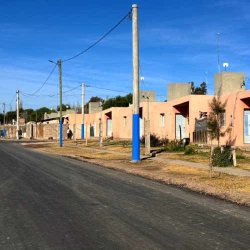 Alto de Sierra suma más pavimento e iluminación led para mejorar la calidad de vida de sus vecinos