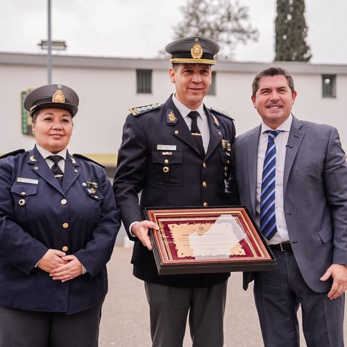 Orrego encabezó el acto por el Día del Agente Penitenciario y destacó el compromiso de quienes trabajan por la seguridad