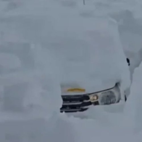 El temporal dejó más de 3 metros de nieve en un campamento minero de San Juan