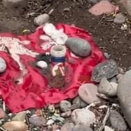 ¿Presunto ritual en El Pinar? lo que encontraron los dejó sorprendidos