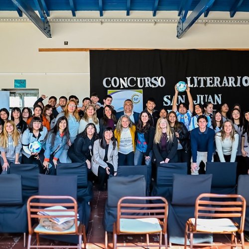 La Cámara de Diputados presentó el concurso “San Juan Escribe” en Santa Lucía