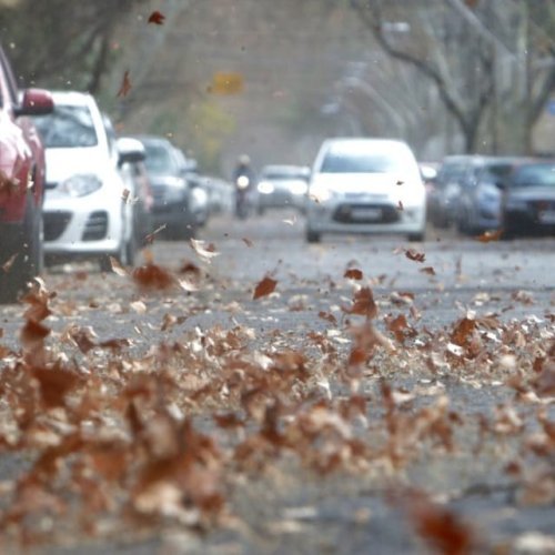 San Juan, bajo un jueves de viento fuerte