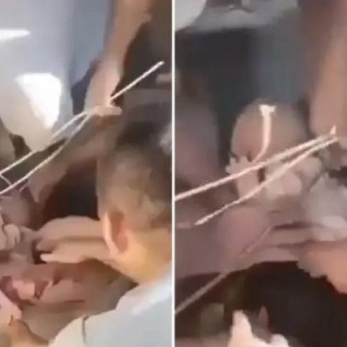 Vida bajo los escombros! Rescatan a una madre y su bebé tras el terremoto en Colombia