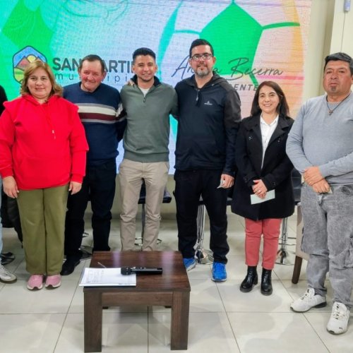 La Municipalidad de San Martín entregó subsidios a clubes del departamento