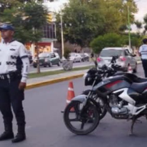 Gran operativo de tránsito en 25 de mayo: más de 20 motos fueron radiadas