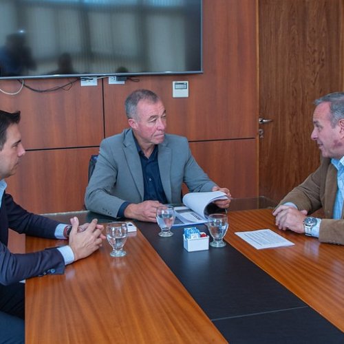 El vicegobernador Fabián Martín recibió a integrantes de DIPAN