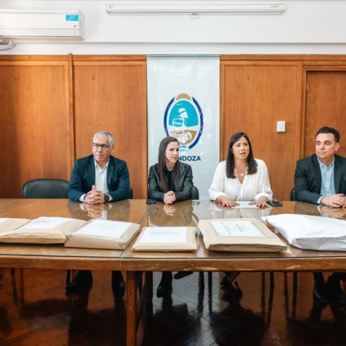 Diez empresas presentaron sus propuestas para construir el Centro de Control Unificado entre San Juan y Mendoza