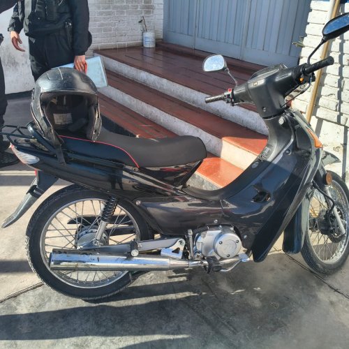 Recuperaron una moto robada bajo la modalidad Uber en Pocito