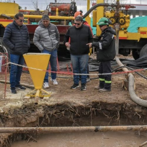 Comenzaron las obras para un nuevo pozo de agua en Las Casuarinas