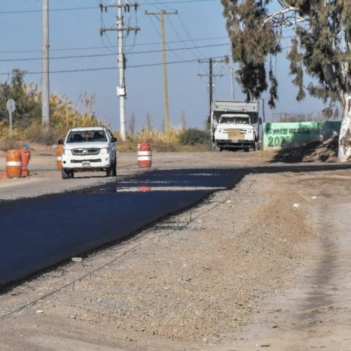 Comenzó la esperada pavimentación de la calle Enfermera Medina