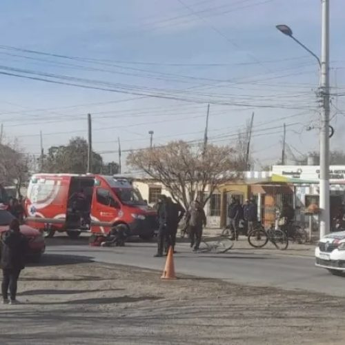 Fatal accidente: un ciclista perdió la vida al ser atropellado por una moto
