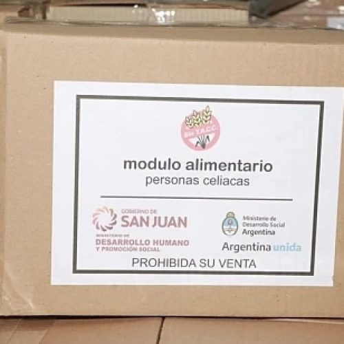 Inicia la entrega de módulos alimentarios para personas celíacas correspondientes a julio