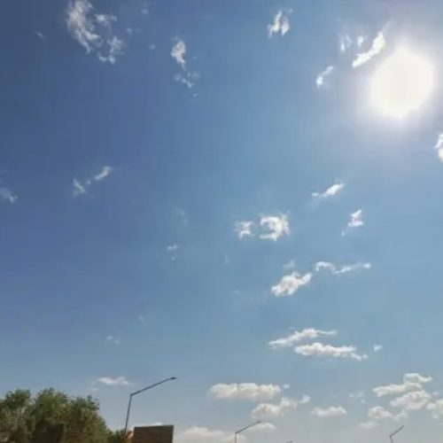 Martes con cielo algo nublado y brisa del noreste en la provincia